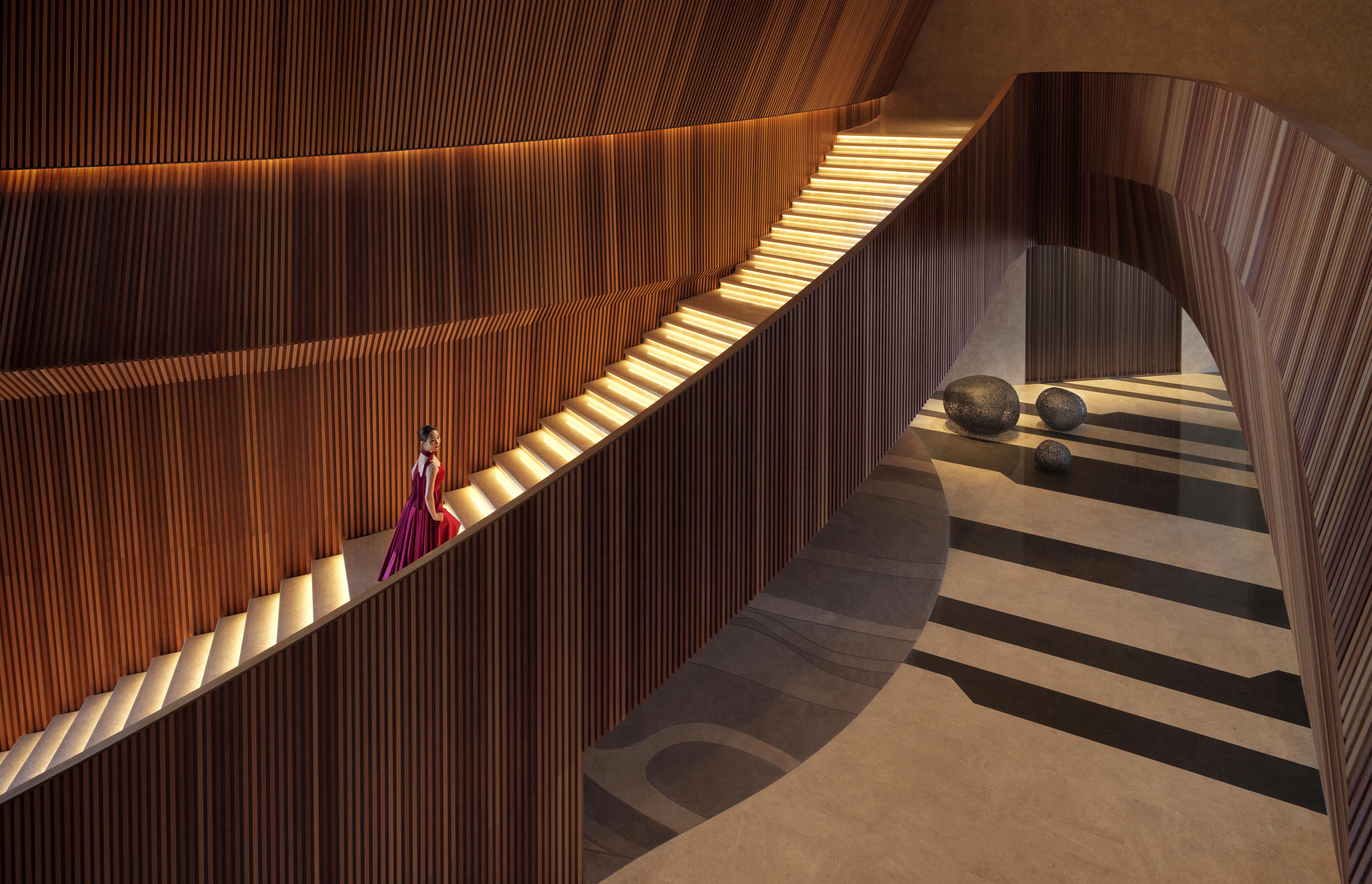 ホテル Grand Hyatt Xi'An 西安市 エクステリア 写真